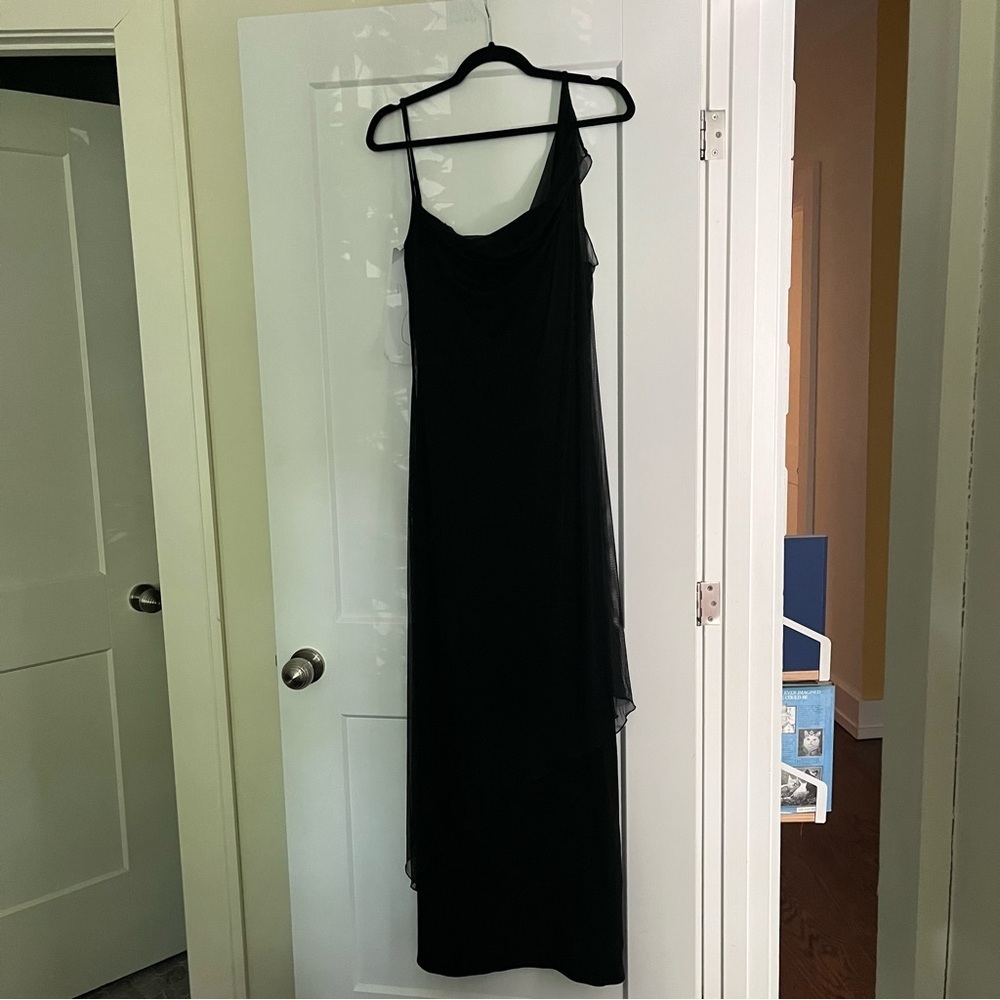 Vintage Courtisane France Designer Old Hollywood Glamour Elegant Dress Gown - Picture 4 of 10